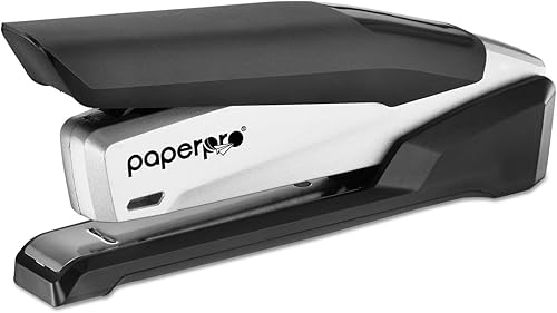 Bostitch (anteriormente PaperPro) 1110 inPOWER - Engrapadora premium, tapa de 28 hojas, color negro y plateado