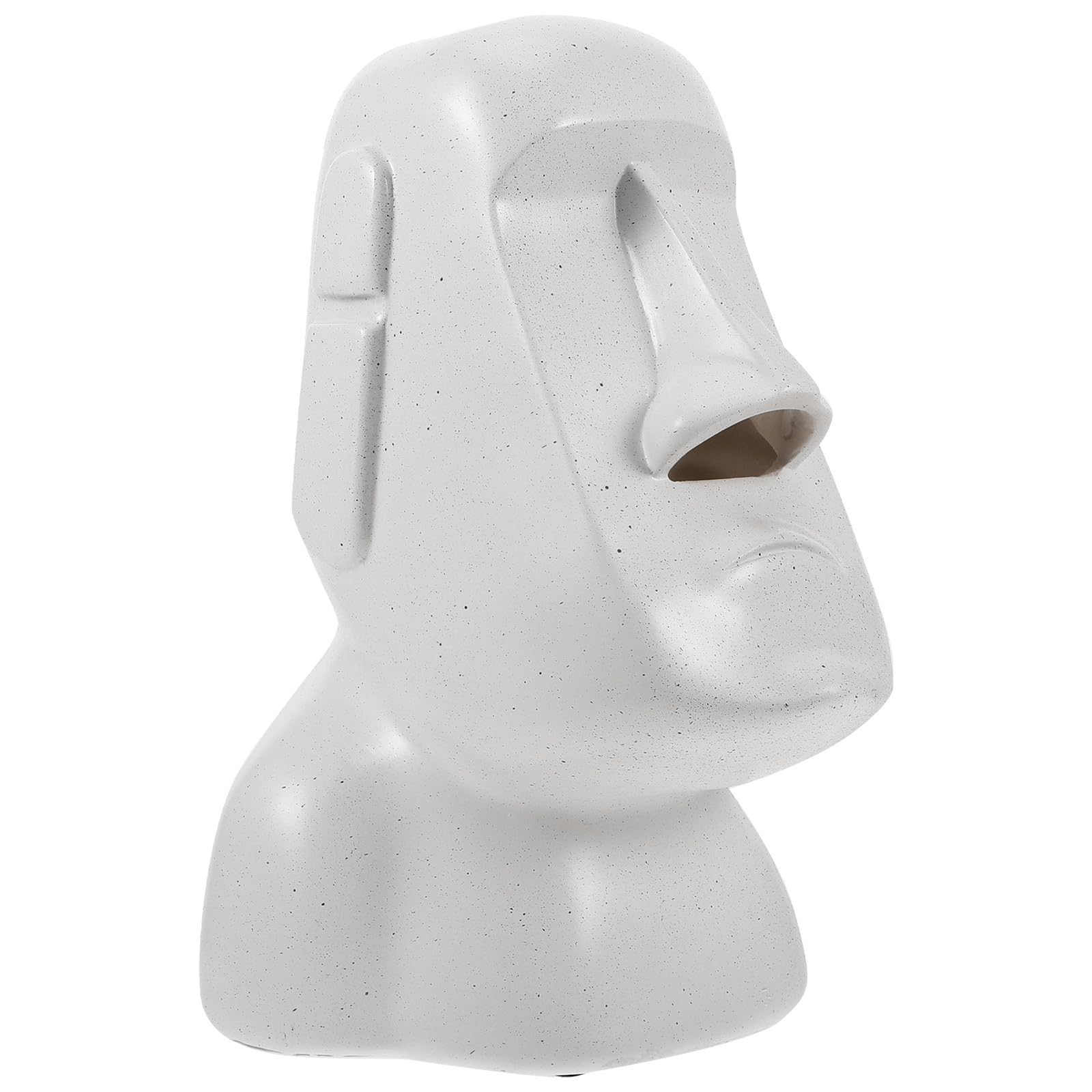 Caja de Pañuelos Moai Decorativa para Mesa de Centro Salón y Escritorio de Oficina