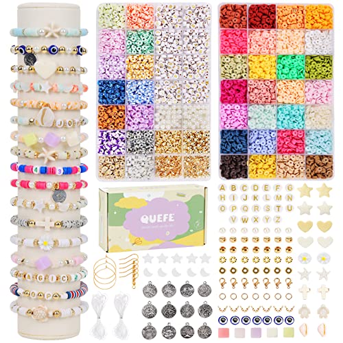 Kit fabrication bijoux adultes QUEFE : offrez le coffret cadeau idéal de perles en argile