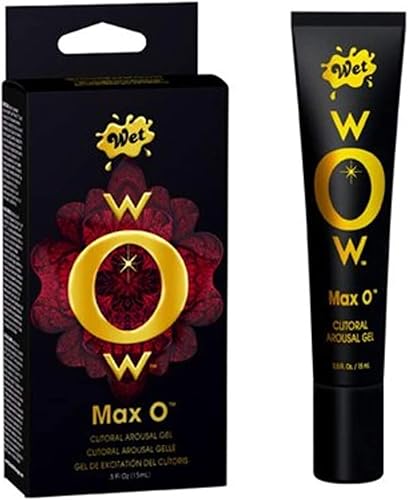 Wet Wow Lubricante Arousal a base de agua, el mejor lubricante personal premium para hombres, mujeres y parejas, sensación de enfriamiento