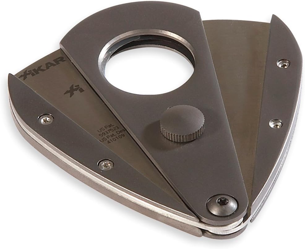 Xikar Xi3 Cigar Cutter (Titanium Black) VX V-Cut V Cutter (Silver)