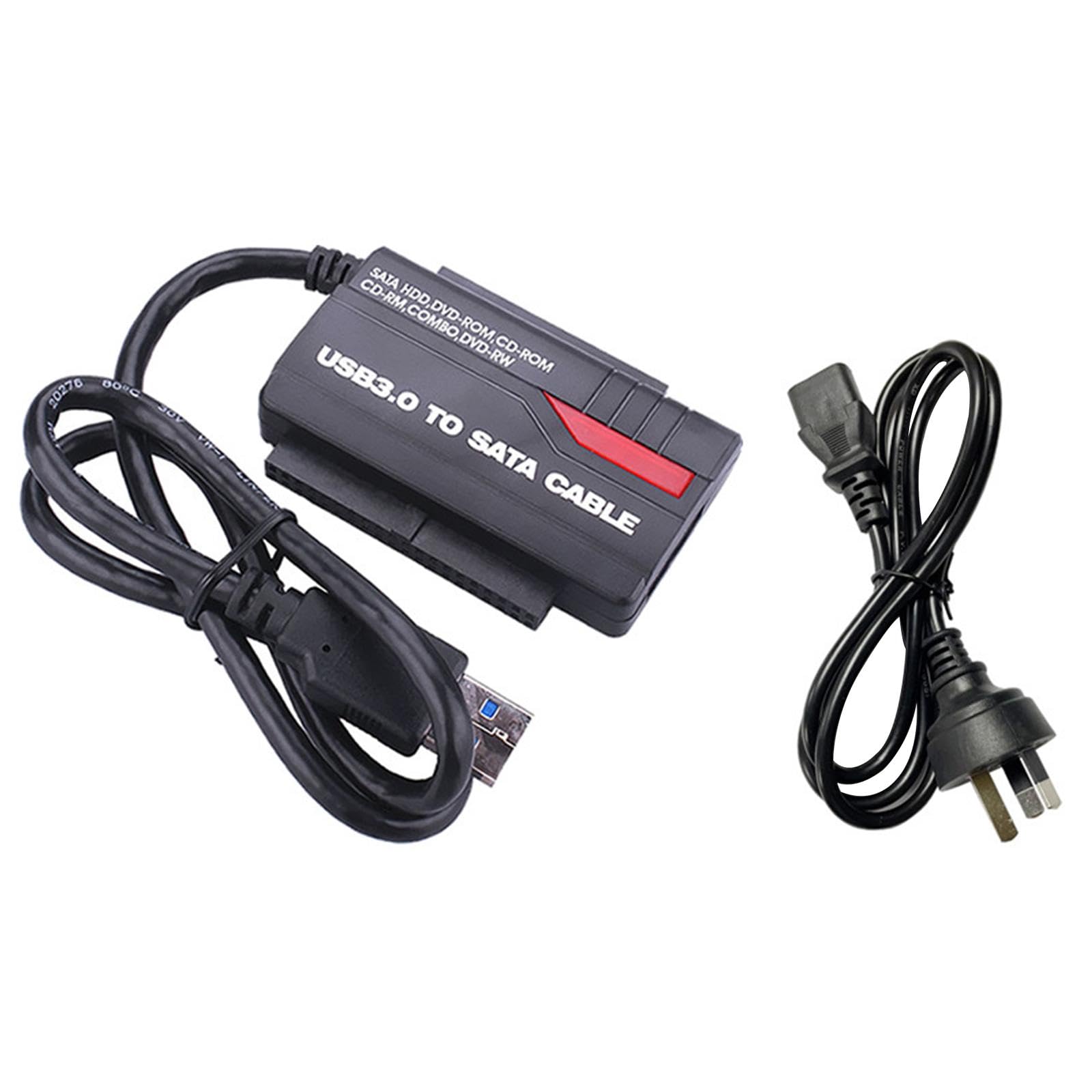 MYADDICTION SATA to USB 3.0 Adapter DC Power Interface IDE Interface for Hard Drive | Multipurpose Batteries & Power | Multipurpose AC to DC Adapters | consumerelectronics-image-47