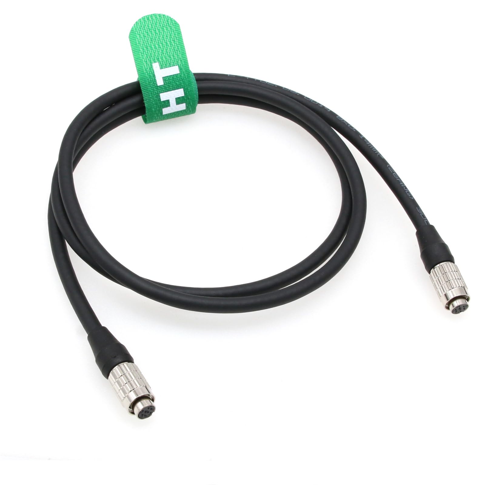 HangTon Kabel zasilający IO do obrazowania DAHENG, Allied Vision Guppy Mako CCD kamera przemysłowa, Hirose 8-pinowa żeńska do 8-pinowej żeńskiej 5 m