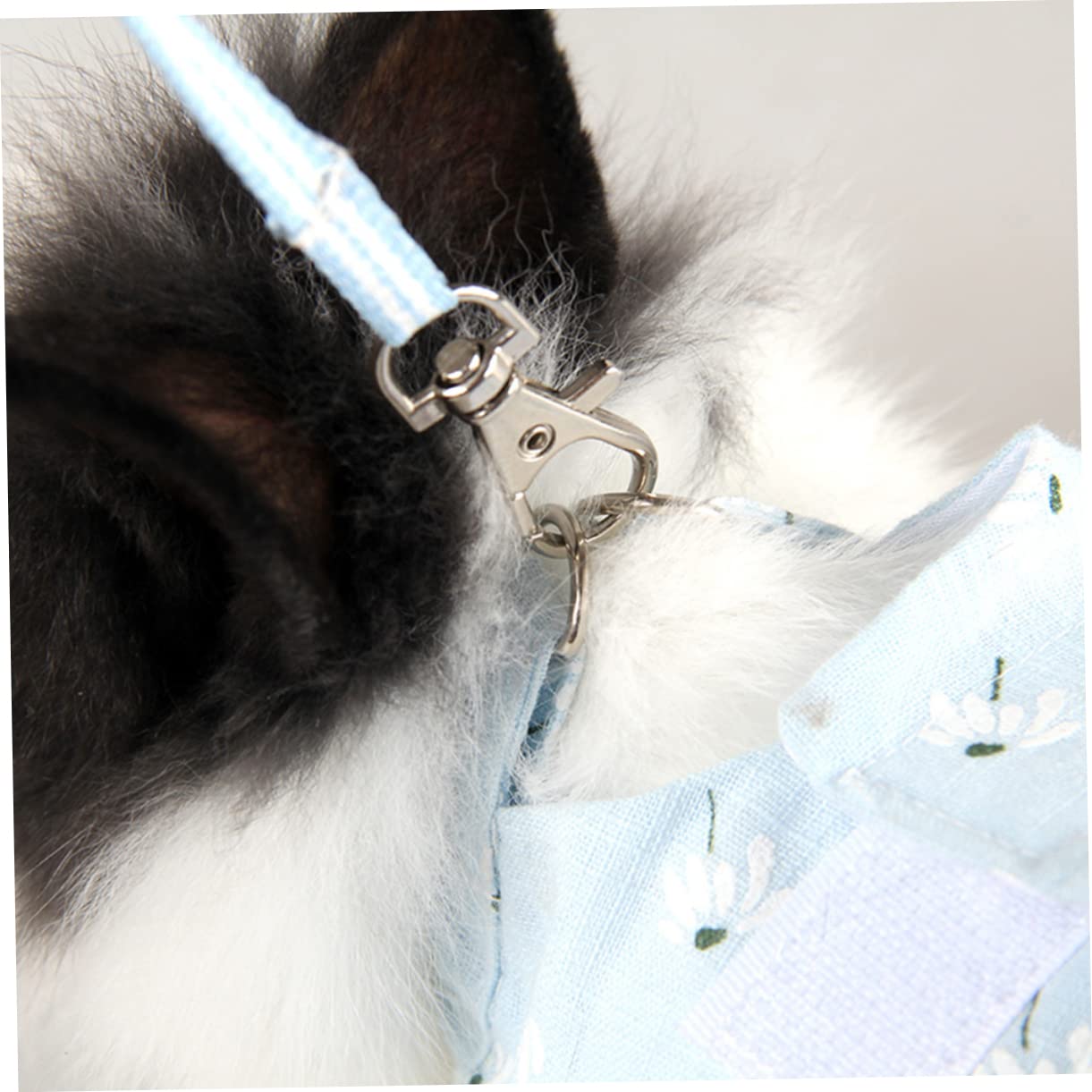 DOITOOL 3stücke Kleine Haustiergeschirr Mit Leine Verstellbar Atmungsaktiv Für Meerschweinchen Hamster Kaninchen Und Mehr Blau Sicherer Halt Für Und Ausflüge