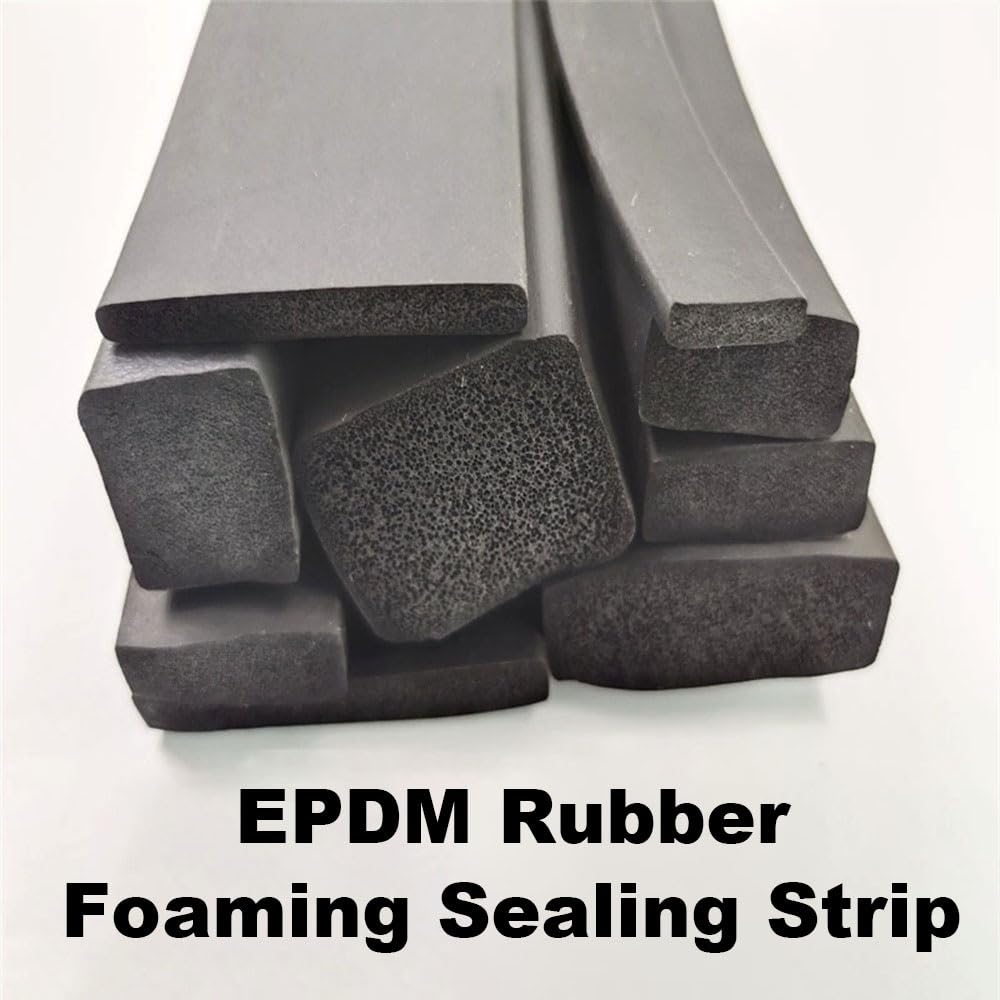 EPDM-Schaum-Dichtungsstreifen, 3 Meter, Schranktür-Fenster-Dichtungsstreifen