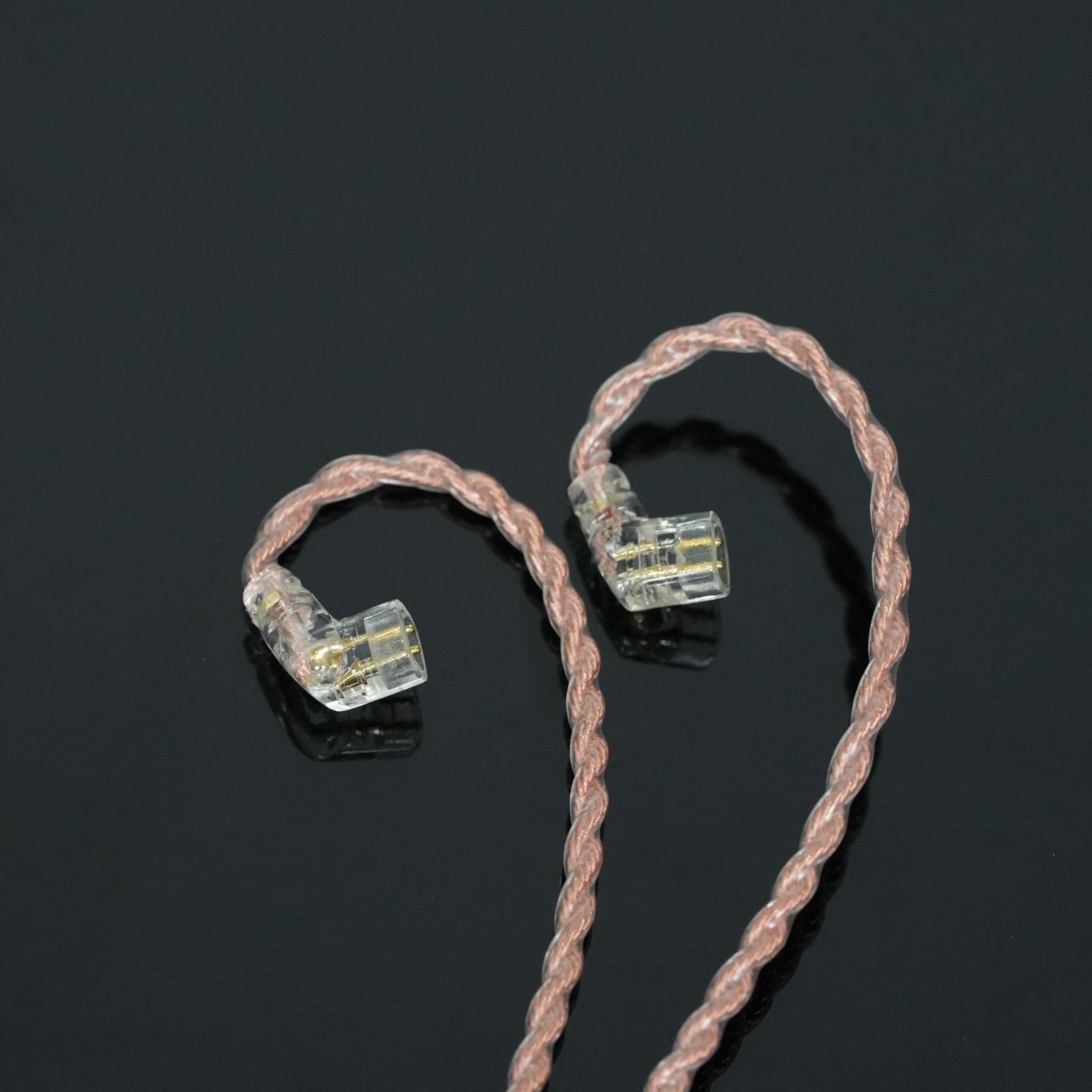 Amazon | KYUHEEO 4コア 純銅 IEM 交換用ケーブル 2ピン イヤホン