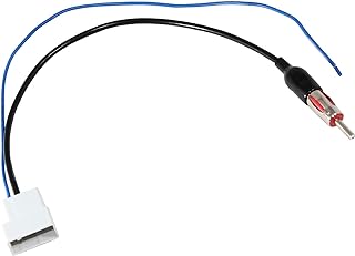 RED WOLF Aftermarket Radio Antenna Adapter Wire Harness Replacement for Nissan 2009-2013 Cube, 2008-2015 Frontier, Infiniti 2010-2014 Model