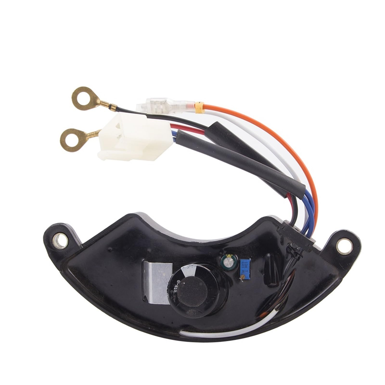Generador eléctrico de Gasolina AVR de 5-8 kW, regulador automático de Voltaje de 220 V, estabilizador monofásico, 6 Cables, 470 UF, Capacidad de 250 V.