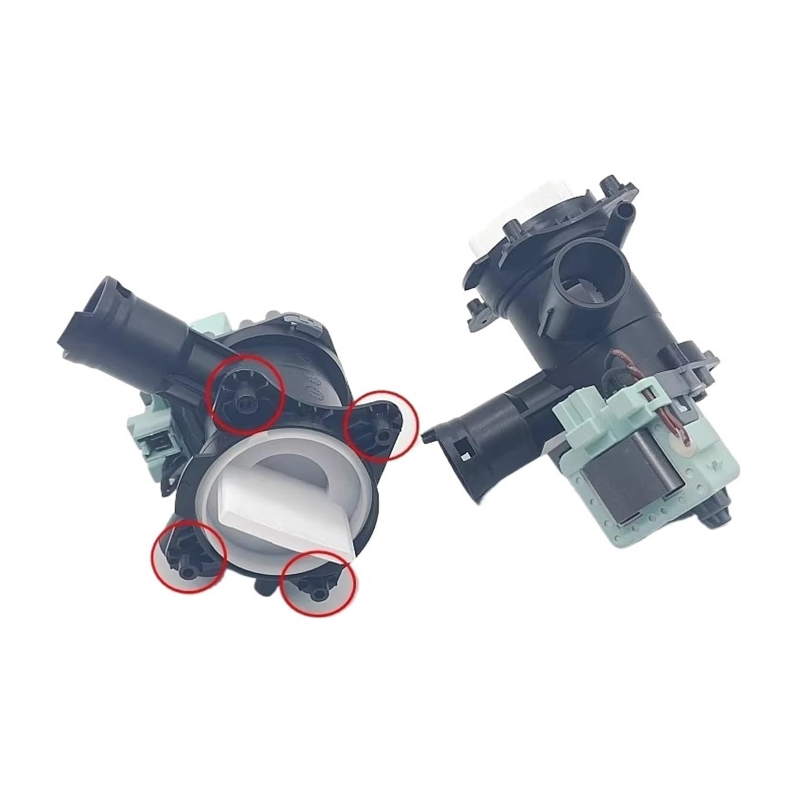 Lwuybczalr B(Black) Drain Pump Motor,Compatible For Siemens，Compatible For Bosch