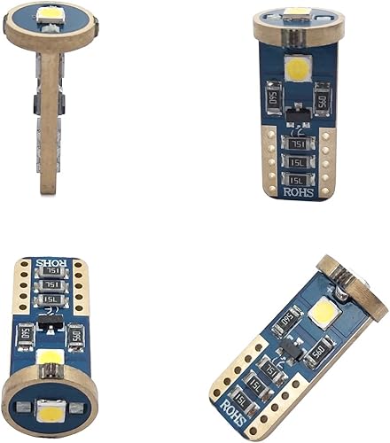 Miniatura 2 de iBrightstar T10 168 194 - Focos LED para interior de coche cúpula o mapa puerta cortesía luces de matrícula xenón blanco