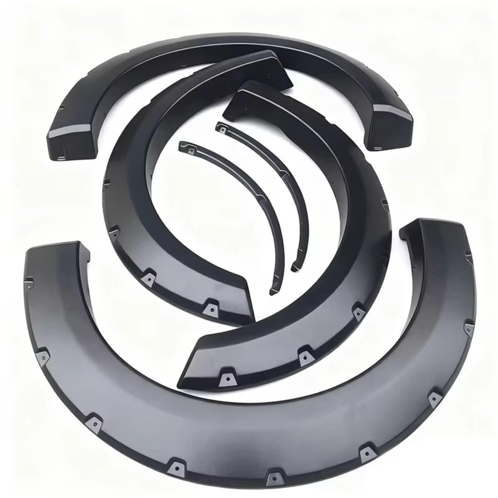 Auto Parafango Per Ford Per F150 2009-2014 ABS Nero Opaco Ruota Sopracciglio Pickup Fender Arch Parafanghi Compatibile Passaruota