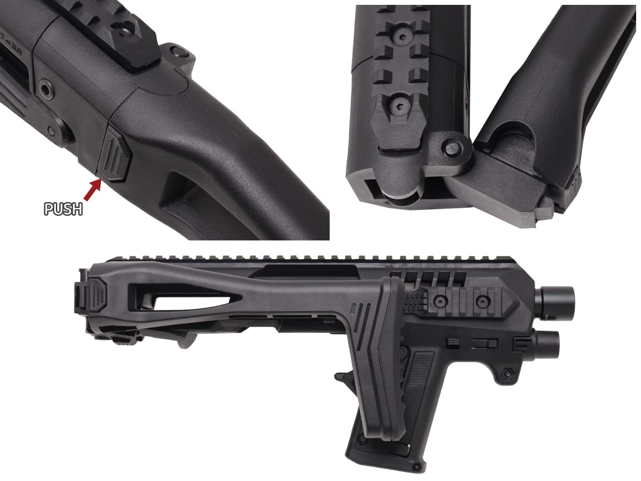Amazon.co.jp: CAA Airsoft MICRO RONI ピストル カービン 