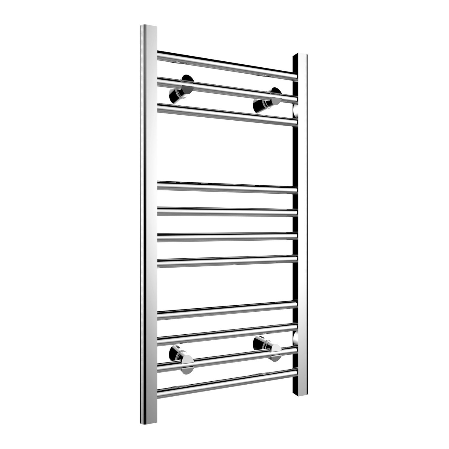 Chrome Heated Towel Rail Radiator 800x400mm