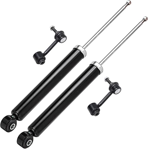 Miniatura 189 de Detroit Axle - Amortiguadores traseros para Chevrolet Equinox GMC Terrain Pontiac Torrent Saturn Vue Suzuki XL-7, 2 Amortiguadores traseros