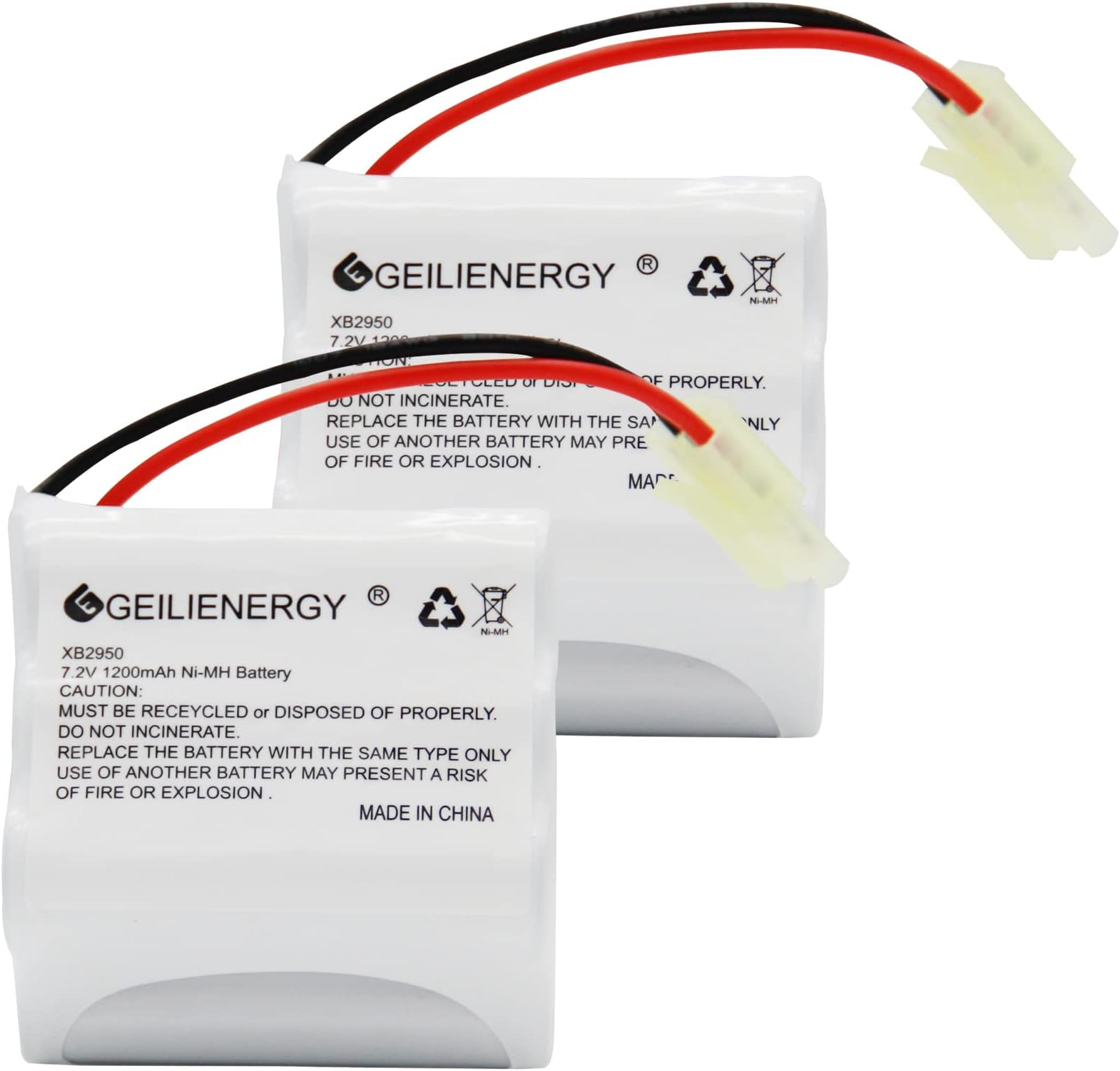 GEILIENERGY(1 Pack 7.2V 1200mAh Battery Compatible with