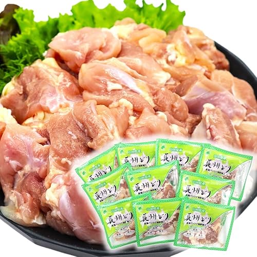 1回 長州どり もも 切り身 合計1.8kg (300g×6パック) | 長州 鶏 鶏肉 肉 にく とり ハーブ 大容量パック 小分け 唐揚げ 焼き鳥 特産品 美祢市 山口県 美祢 秋吉台 1.8kg