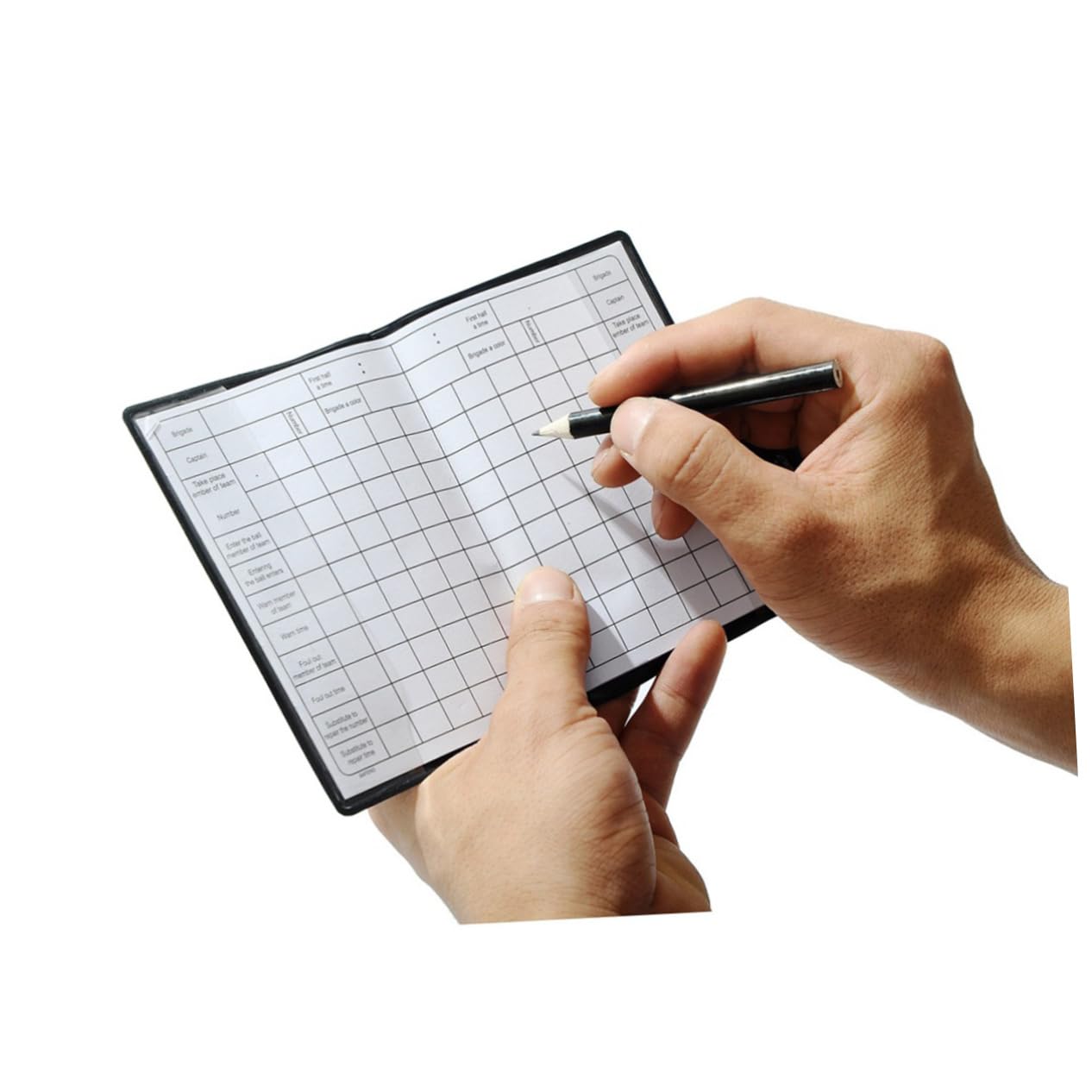 Abaodam 2pcs Referee Set with Red Yellow Cards Durable Soccer Referee Gear Whistles Included for Management for Football Matches and Officiating