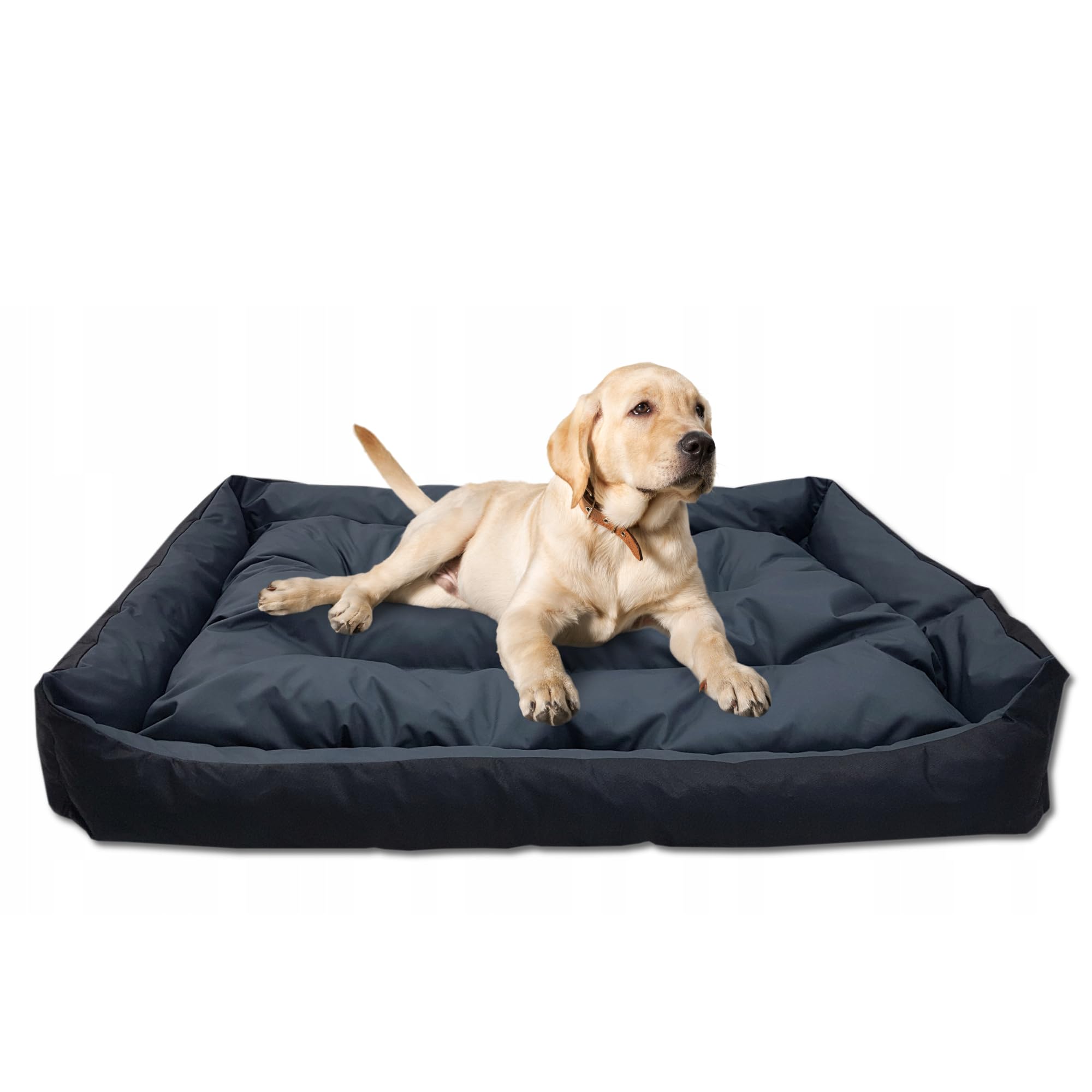 tectake® Hondenmand voor kleine honden - Kattenmand - Wasbaar hondenkussen op de grond