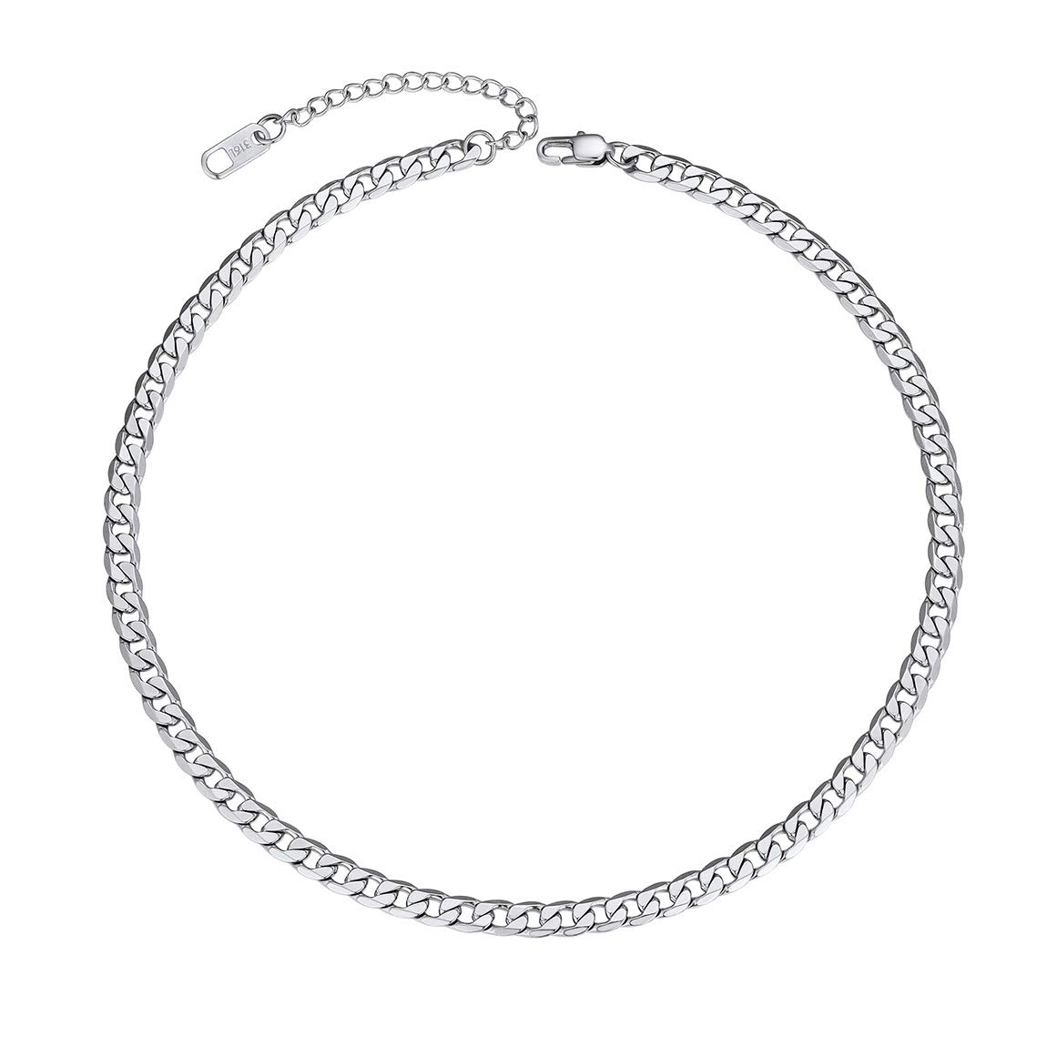 ChainsProCurb Chain Necklace for Men Stainless Steel Link Chains (with Gift Package)