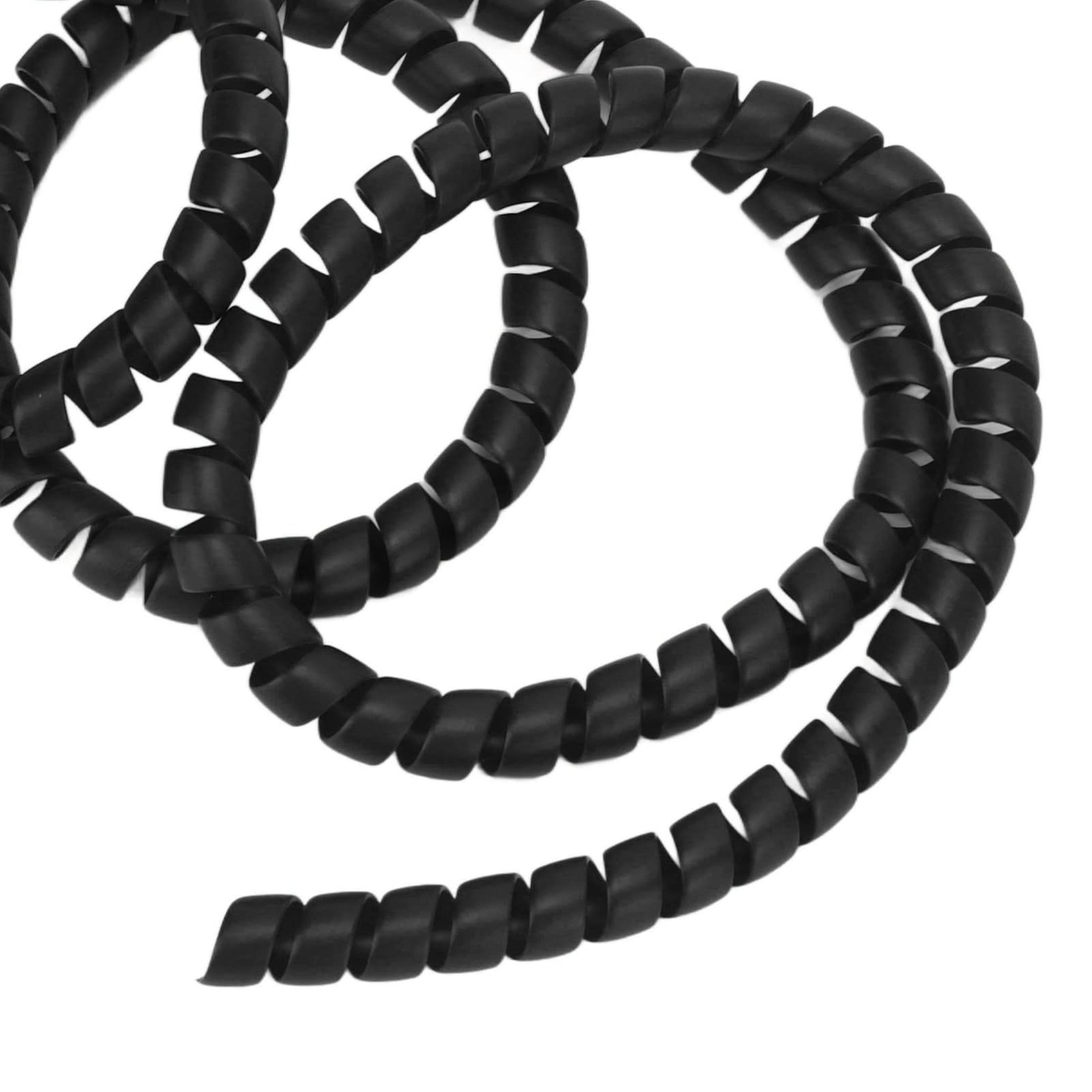 Naroote Naroote Spiralna Owijka na Kabel Wytrzymały Plastik Pełna Ochrona 360° do Hulajnogi Elektrycznej M365 Pro (WHITE) (BLACK)