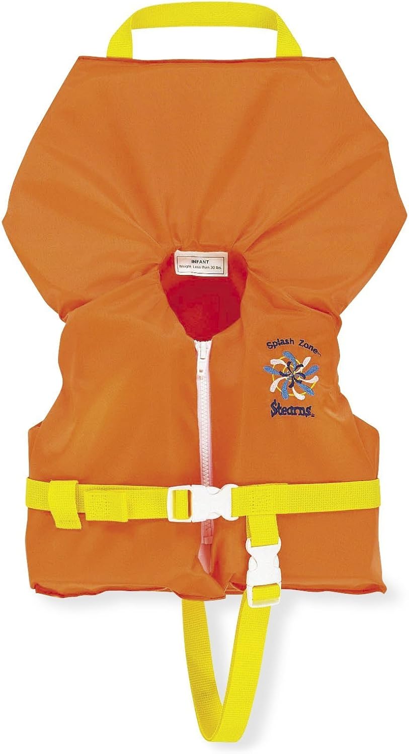 Stearns Infant's HeadsUp Vest (Orange, Weight Less than