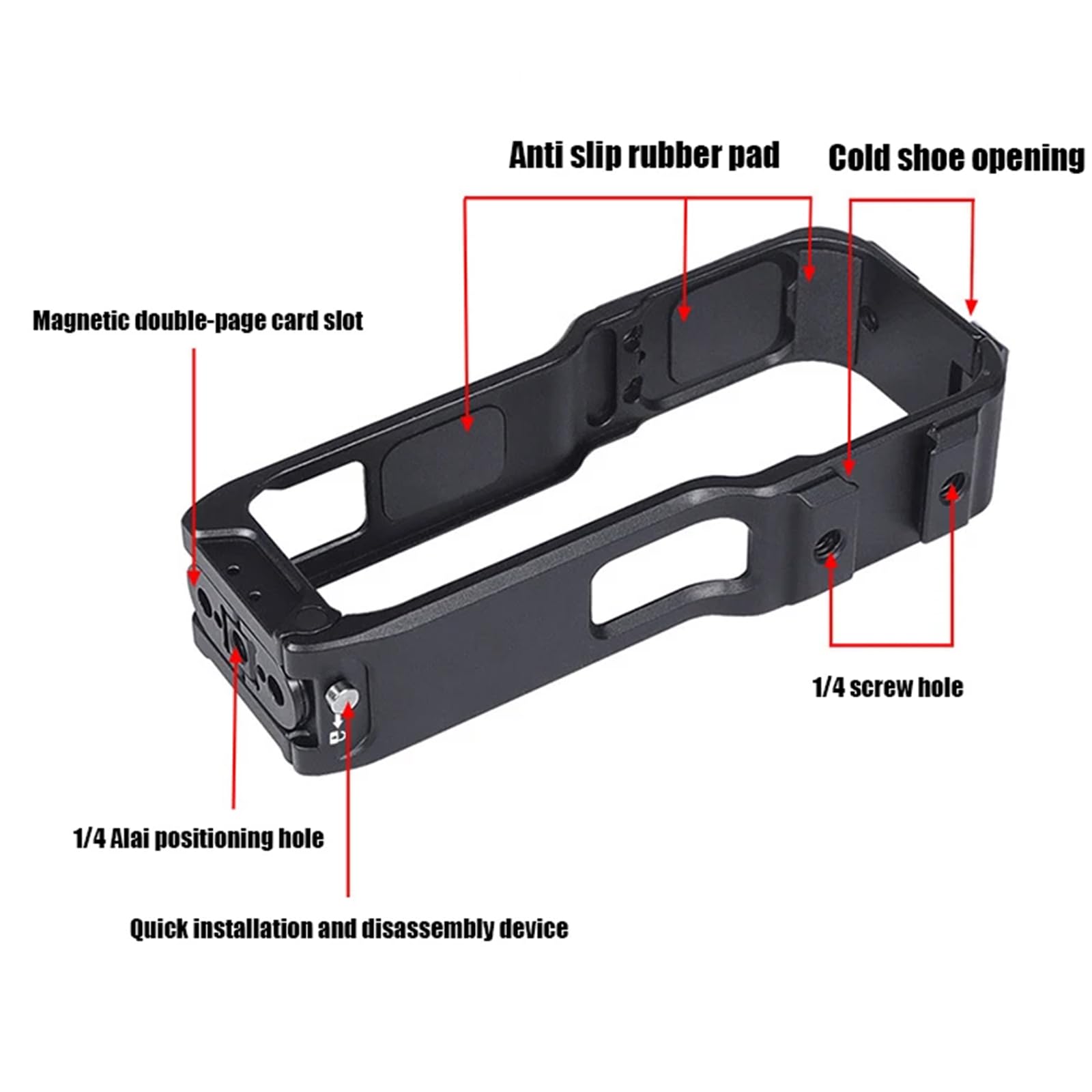 Support De Montage Pour Insta360 ONE RS - Cage De Protection Pour Sports D'Action