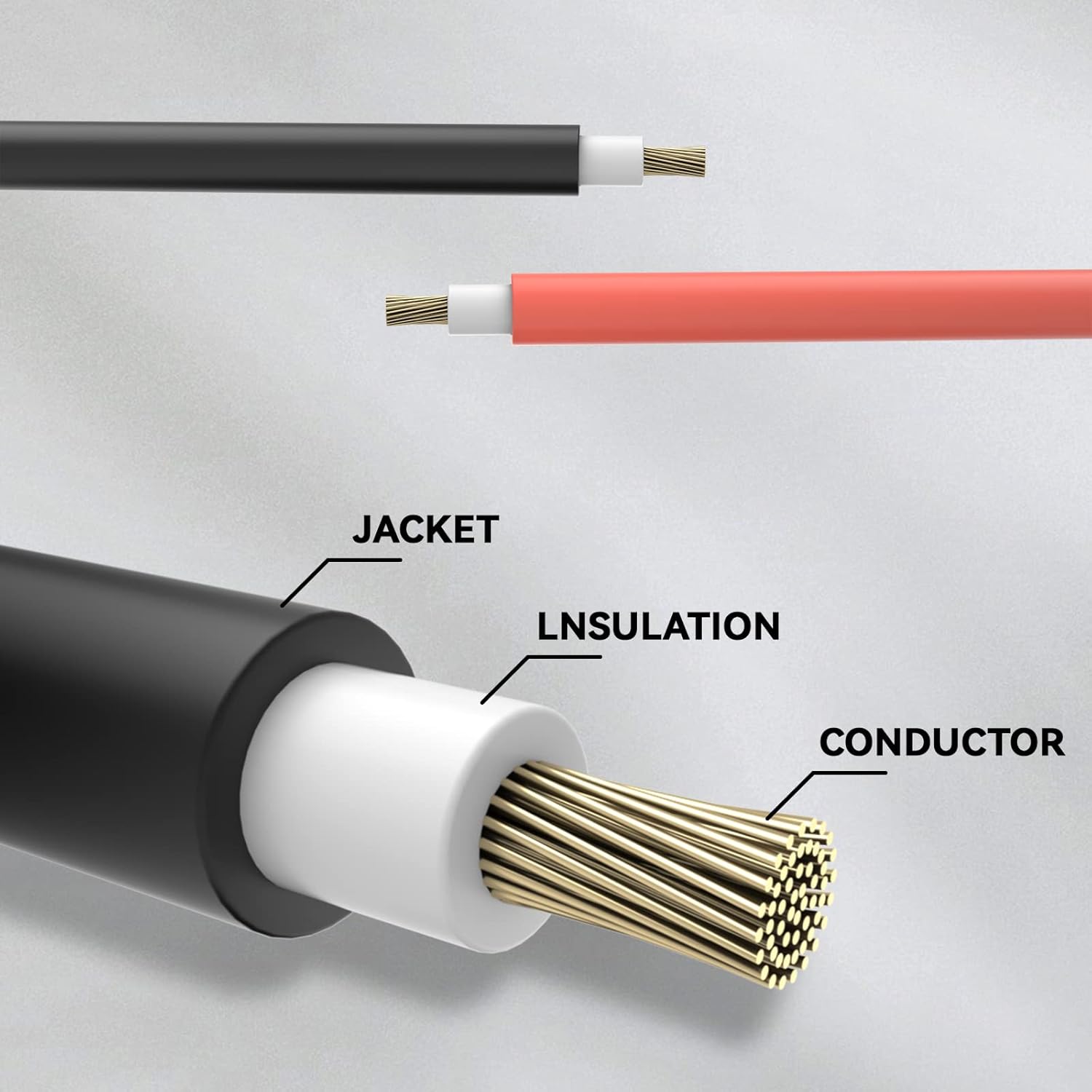 Flаѕh Dеаlѕ - 50% оƒƒ Goupchn Solar Extension Cable Male and Female Connector to Bare Wire 10AWG 50ft Red + Black with 1 Pair of Free Solar Panel Connectors