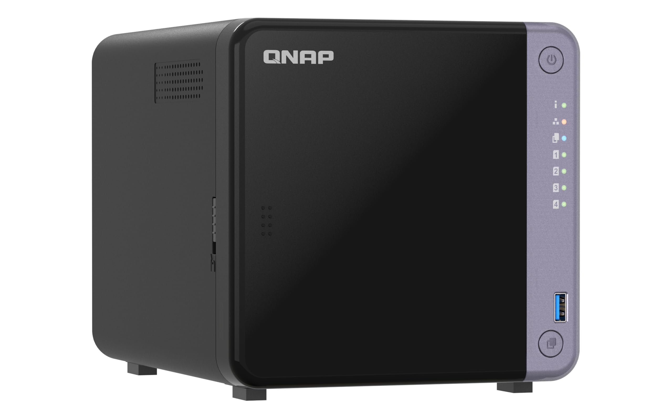 QNAP TS-432X-4G server NAS e di archiviazione Torre Alpine AL-524 4 GB DDR4 QNAP QTS Nero