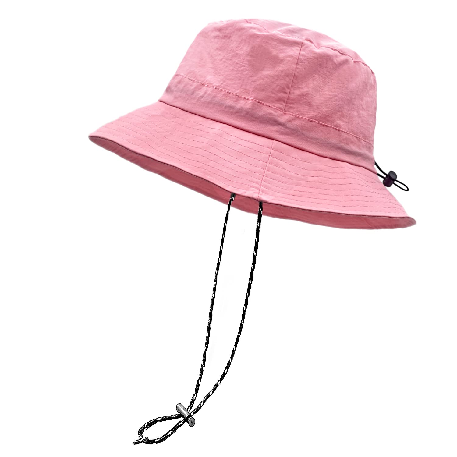 woogwin Waterproof Bucket Rain Hat with Chin Strap Quick Dry Packable Boonie Sun Hat Safari Hat UV Protection