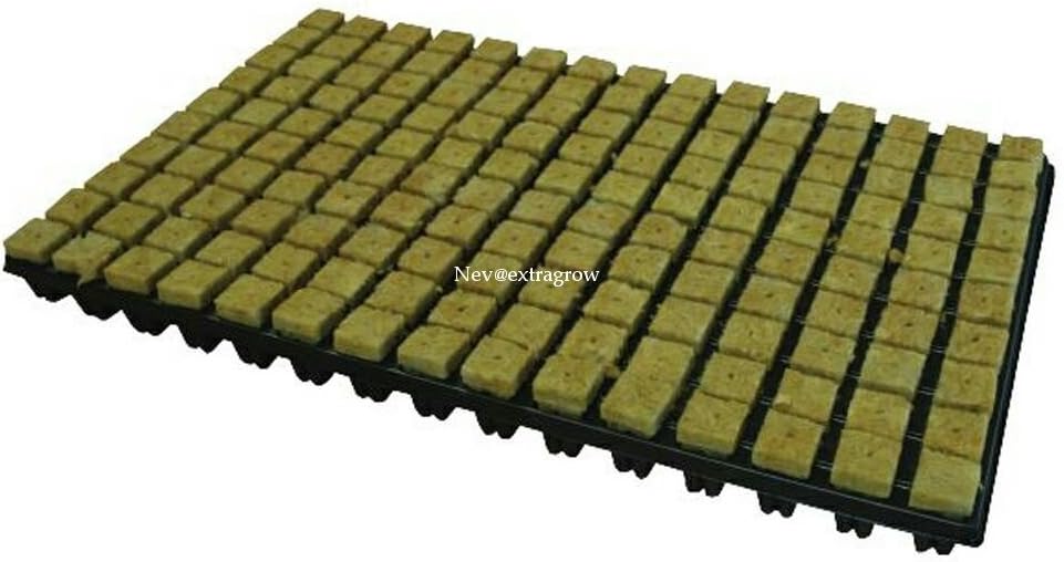 Grodan Rockwool: Sbs Small (25/150) Propagation Cubes For Cutting & Seeds.