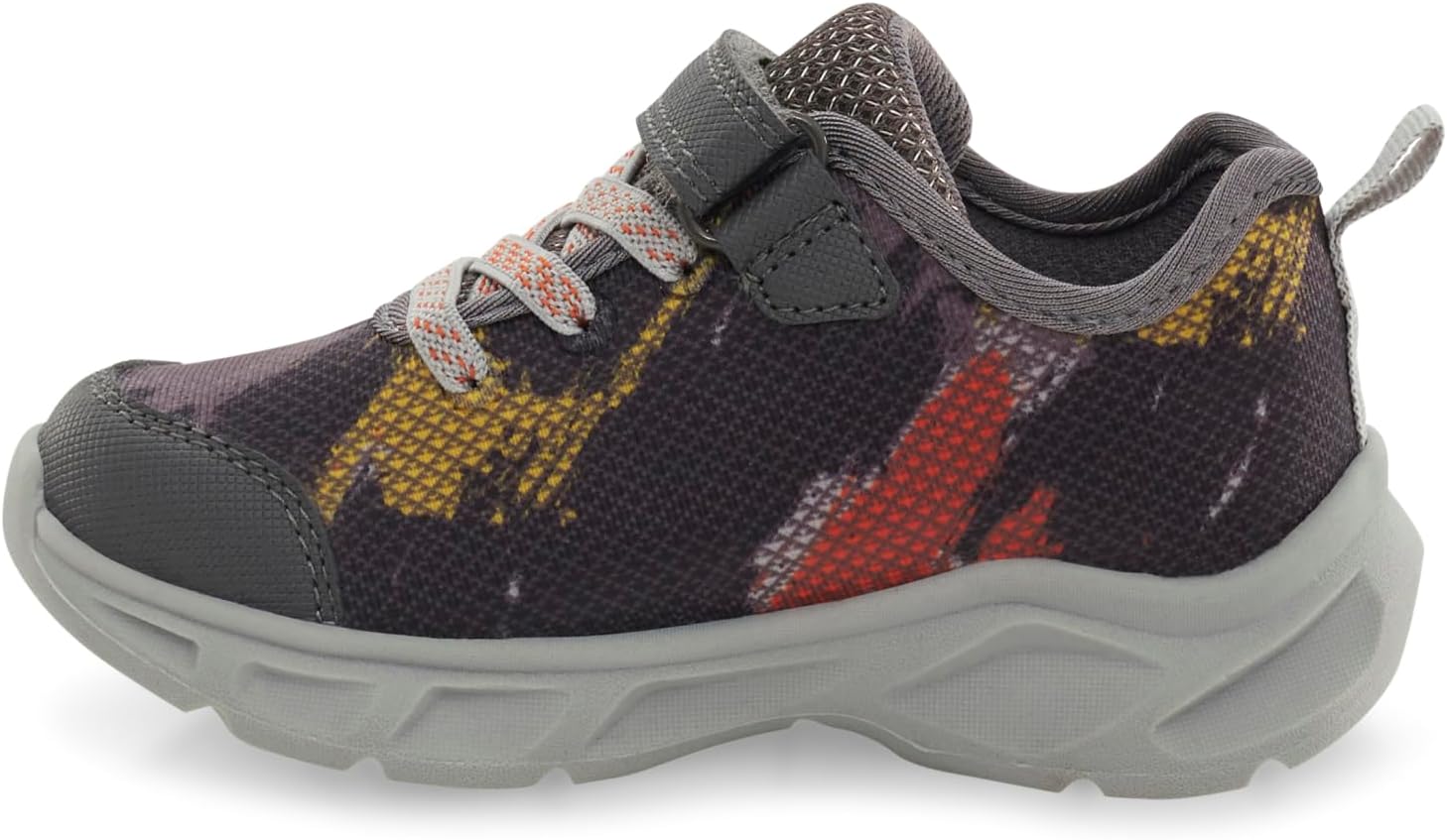 Carter's Kids Ohio Light-Up Sneaker, Grey, 8 US Unisex Toddler