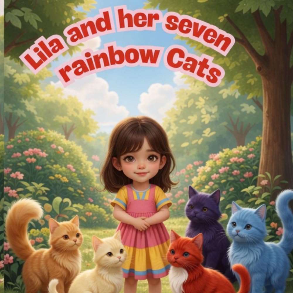 LILA AND HER SEVEN RAINBOW CATS: A Magical Adventure in Colors, Friendship & Kindness