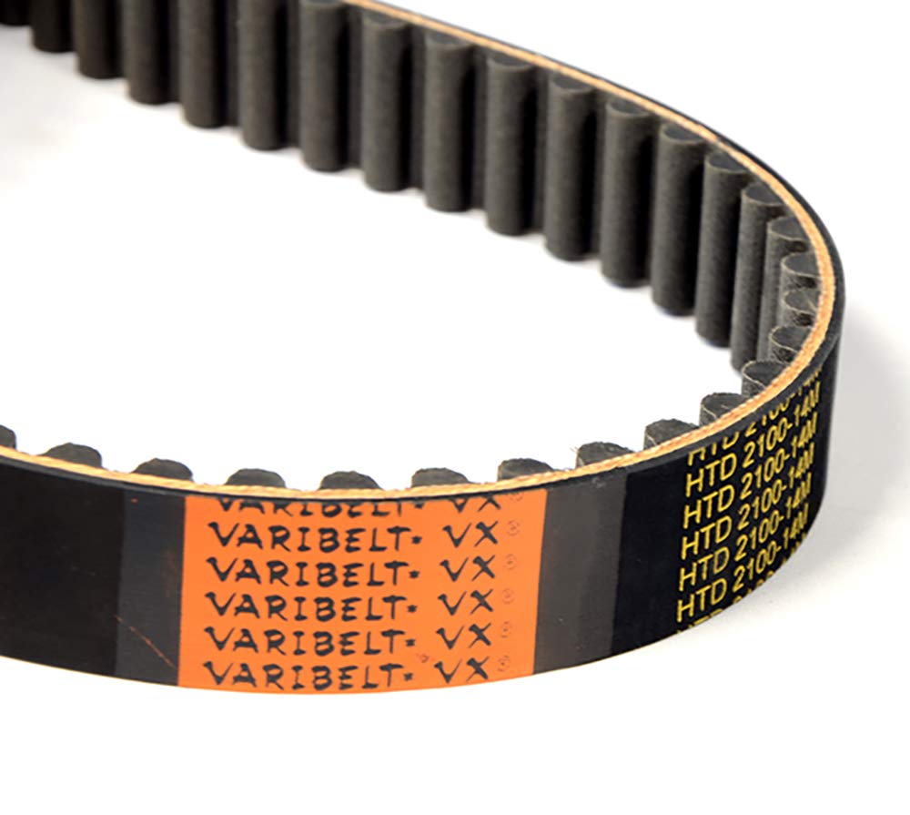 Varibelt VX 1392-8M-50 Synchronous Timing Belt, Rubber, Fiber Glass Cord, (Pack of 1)