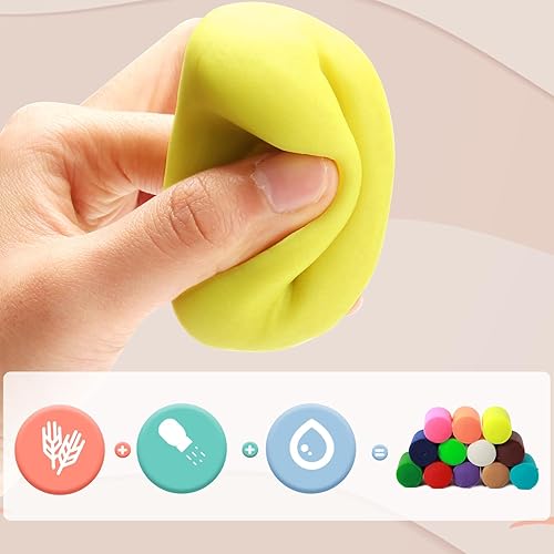 Miniatura 6 de Juego de masa de color para niños de 2 a 4 años, juego temático de planetas, juego de herramientas de masa de color para niños de 4 a 8 años,