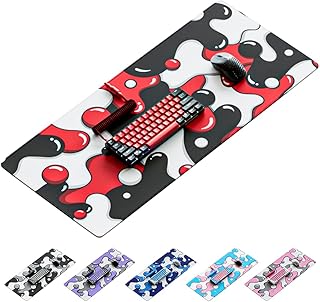 Kraken Gaming Mouse Pad Large Red XXL Mouse Pad for Gaming - Desk Mat fo...