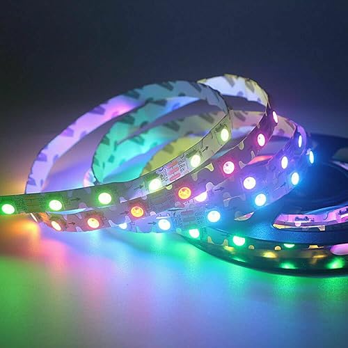 Miniatura 3 de Tipo direccionable WS2812B 60LED/M 5050 RGB de la forma de 16.4 ft m de la anchura S de la cinta de las luces