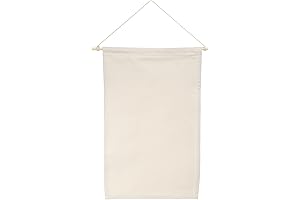 * Canvas Wall Hanging Pin Display with Banner