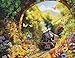 Springbok's Tunnel Pass 1000 Piece Jigsaw Puzzle for Adults by Artist Catorina Crehan - Features a Steam Train Engine Emerging from a Tunnel - Made in USA