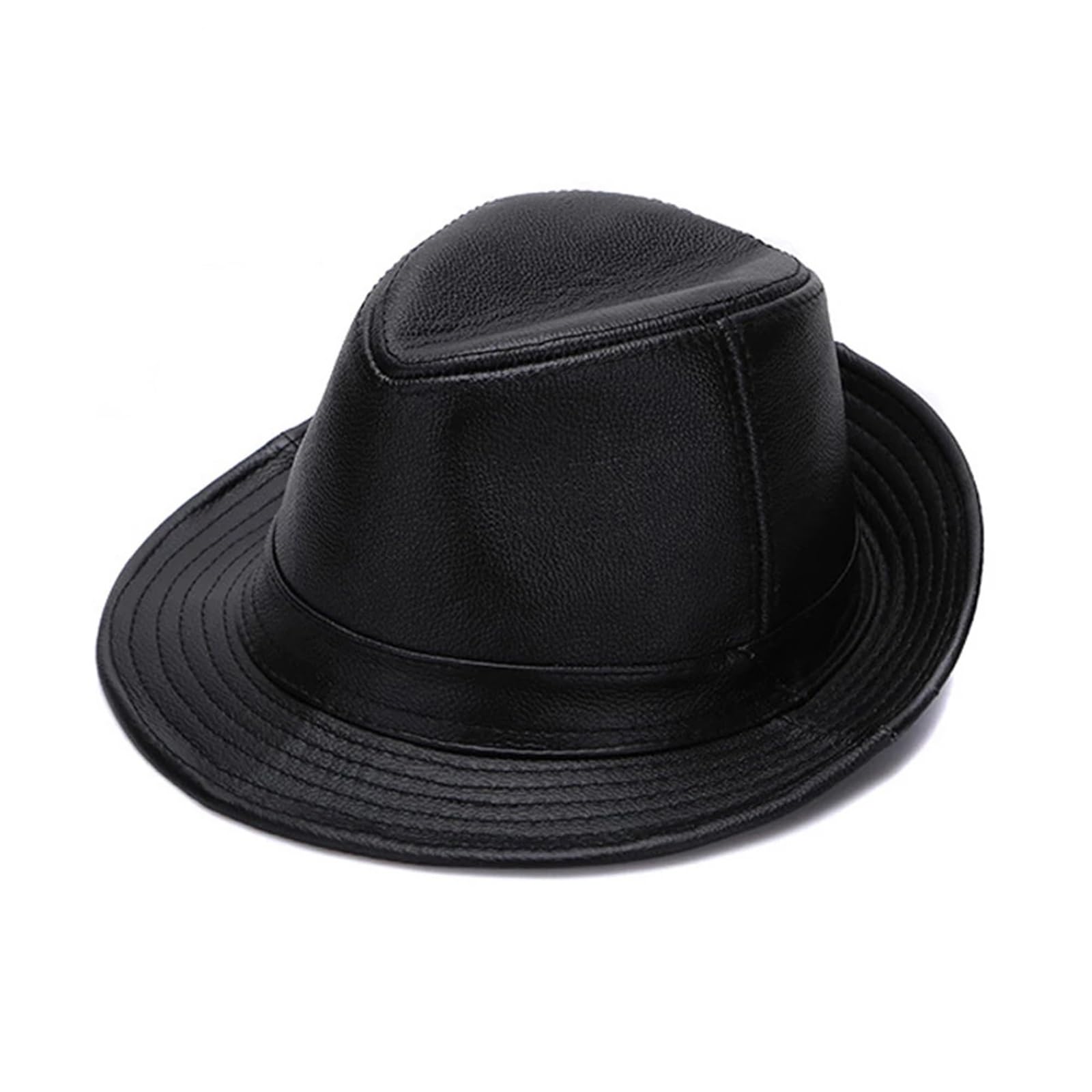 Cappelli da Cowboy in Pelle di Mucca Caldi for Autunno e Inverno, da Uomo, alla Moda