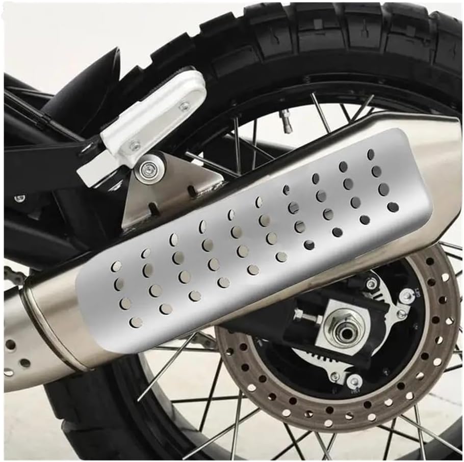 Motorcycle Exhaust Pipe Heat Shield Motorcycle Exhaust Muffler Pipe Insulation Guard Motorcycle Replacement Exhaust Heat Shield Heat Shield Wraps