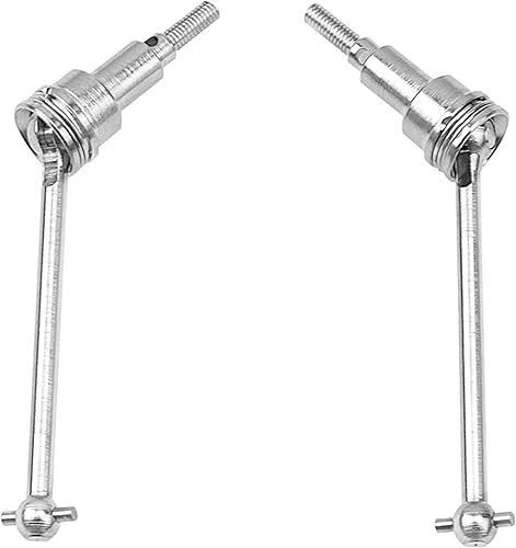 Miniatura 4 de 2 piezas Vgoohobby junta de eje de transmisión frontal de acero CVD, junta de eje de transmisión con tuerca de bloqueo compatible con HAIBOXING HBX