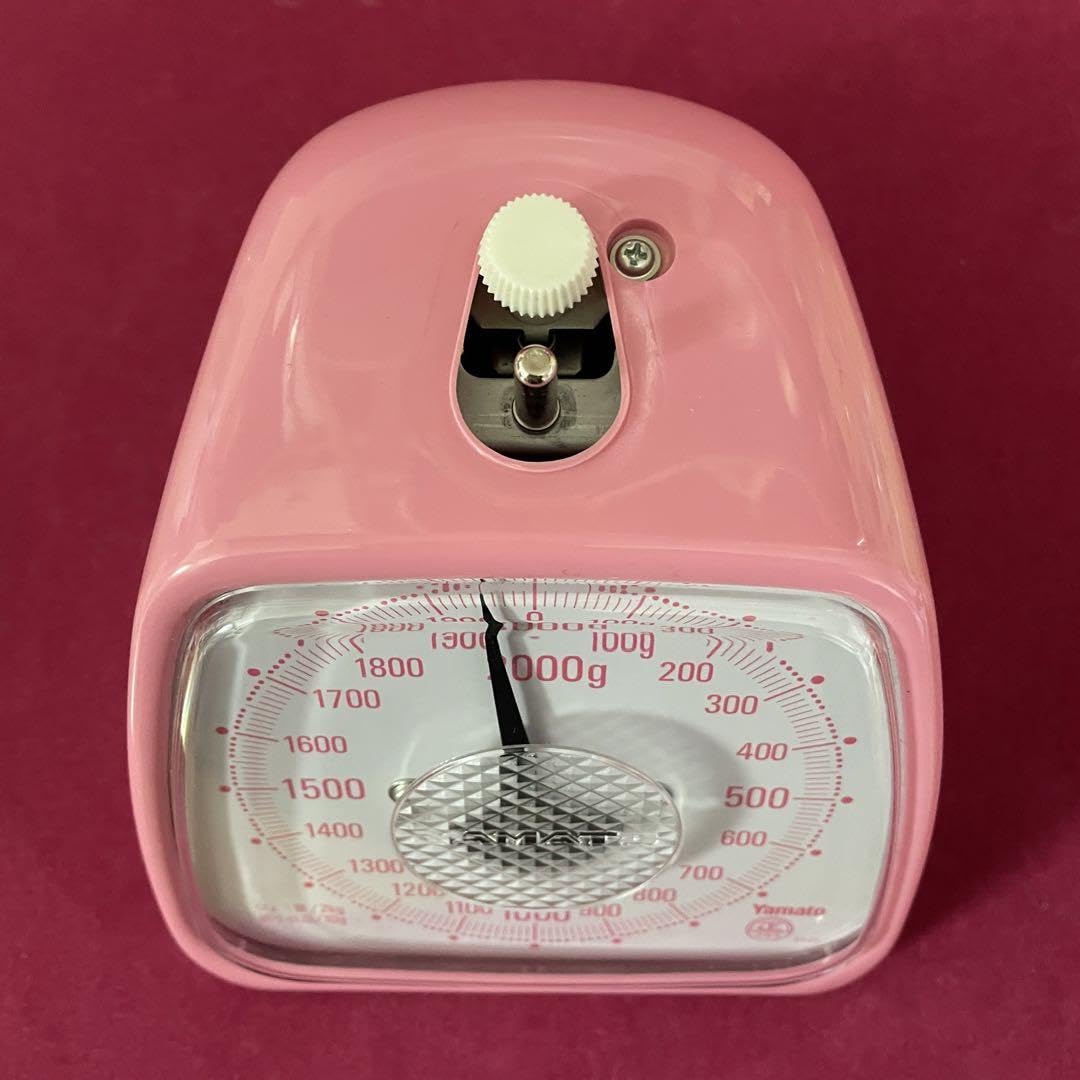 Amazon.co.jp: レトロ キッチンスケール ピンク Yamato : ホーム＆キッチン