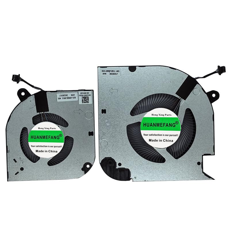 Replacement New Laptop CPU and GPU Cooling Fan for Dell Inspiron 16 Plus 7620 RTX3060 Series Fan (Not fit for Dell Vostro 16 7620 Series)