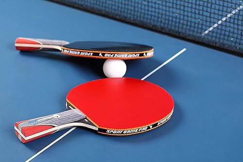 Miniatura 10 de Ping Pong Paddle con giro asesino  funda gratis  Raqueta profesional de tenis de mesa para principiantes y avanzados  Mejora tus habilidades de