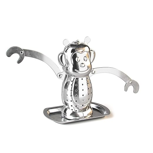 balvi - Tea Infuser Monkey Tea Time Stainless