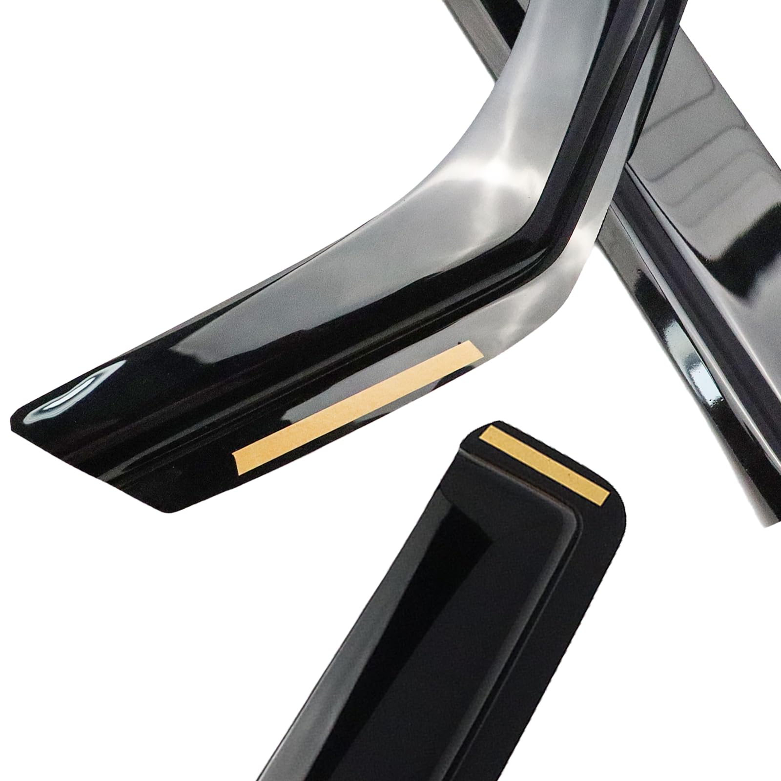 Deflectores de viento para ventana de coche para Carawelle Transporter MUL-ti-Van T5 T6 2003-2019 Deflectores de viento para ventana lateral Deflectors Parasoles Protector de lluvia Protector