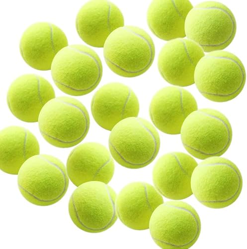 Miniatura 7 de Swity Home Pelotas de tenis, paquete de 12182436 pelotas de tenis de tamaño estándar, pelotas de entrenamiento para adultos y niños, lecciones de