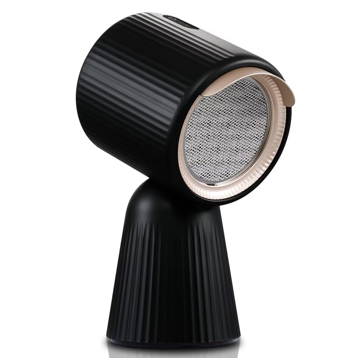SNDOAS Cappa Aspirante Portatile, Cappa Cucina Senza Tubo di Scarico con Potenza di Aspirazione 180 m³/h, 3 Livelli di Potenza, Ricircolo con Filtro a Carbone, per Casa, Piccole Cucine, Camper