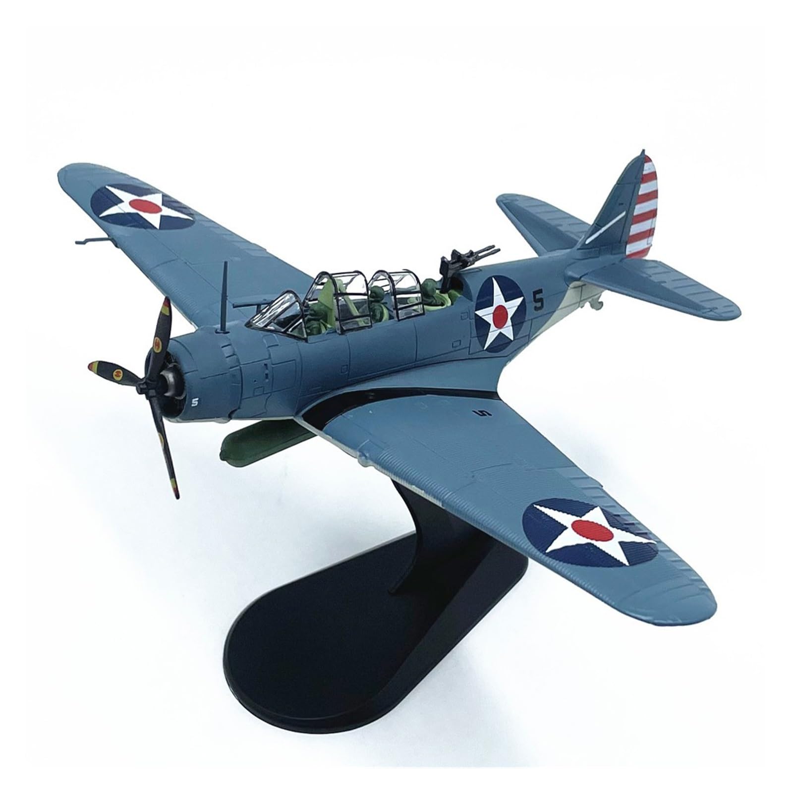 TBD Devastator avión modelo de aleación 1:72 kit de construcción azul 8
