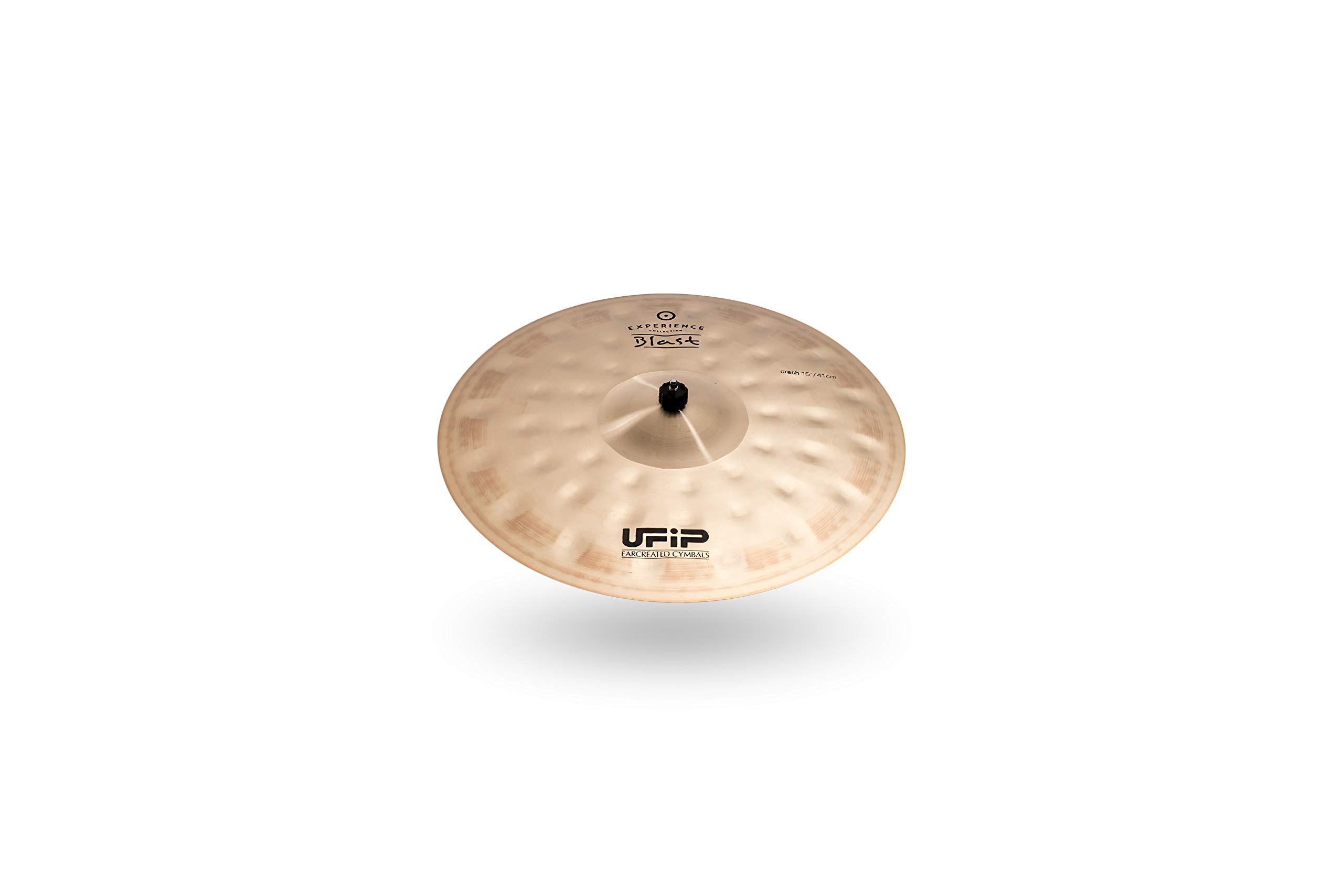 Ufip BT-16BR Blast Collection 16 Inch Bright Crash Cymbal l B20 Bronze Alloy l Hand-Crafted in Italy Since 1931 utilizing our Exclusive Rotocasting Process
